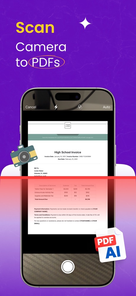 PDFAI Scan — Document Scanner screenshot 4